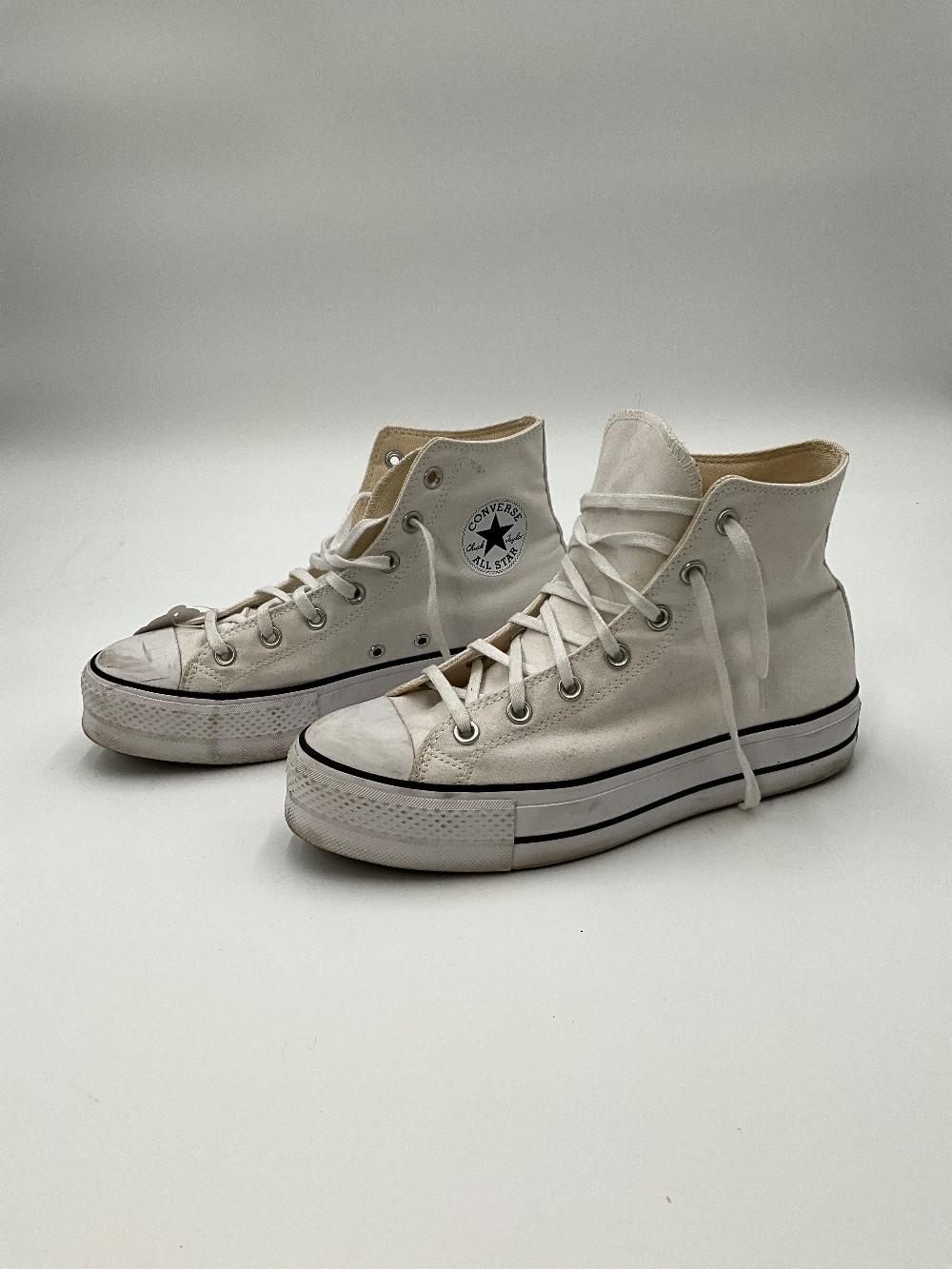 White Converse - sz 10