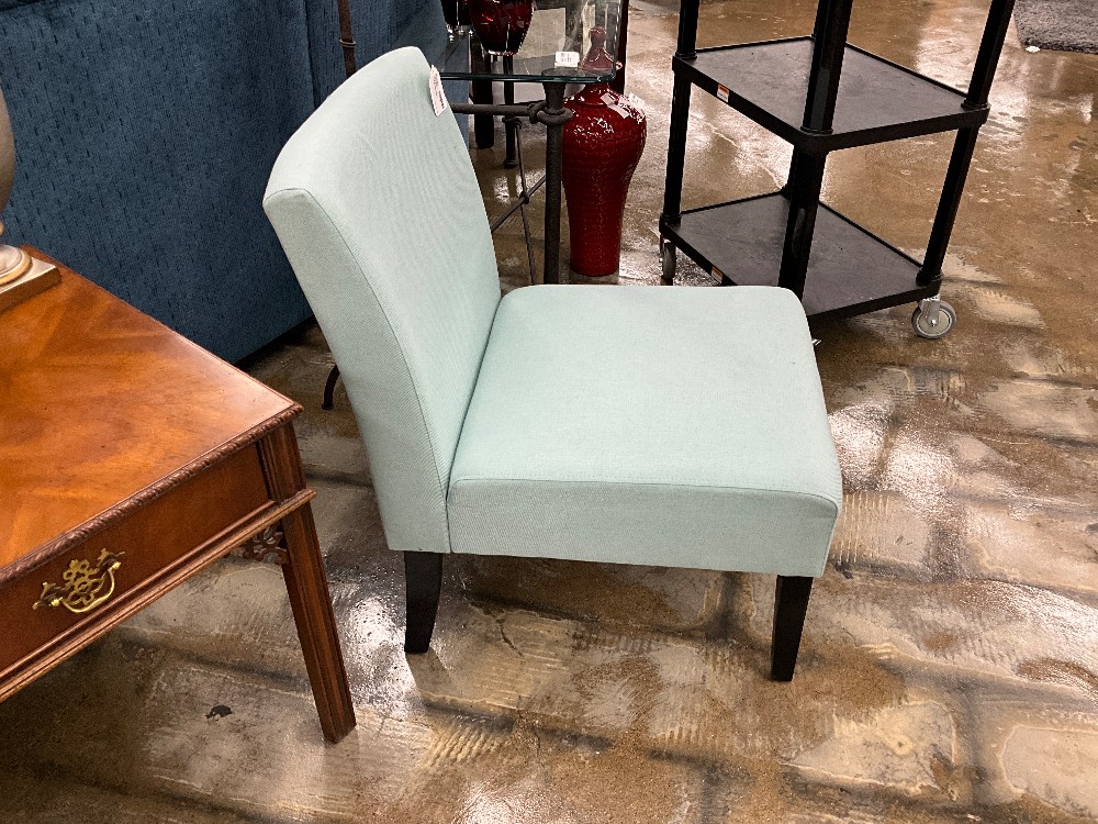 Blue Accent Chair