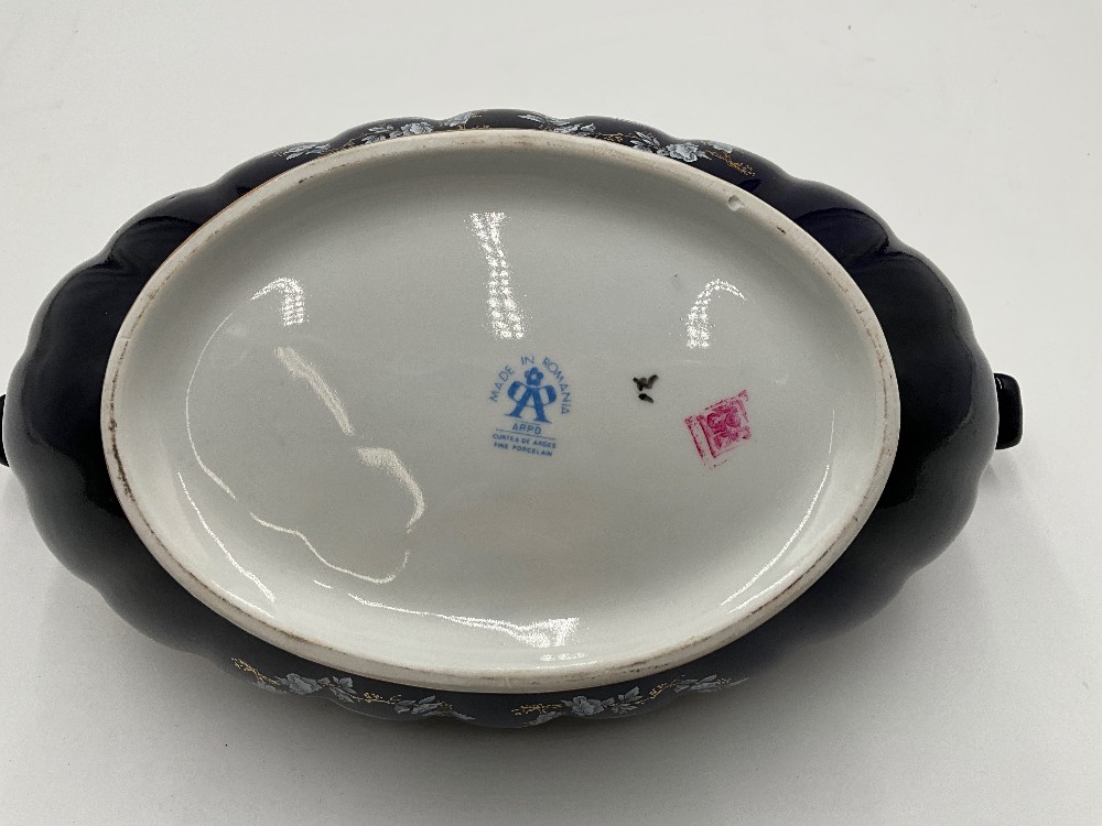 Romanian Blue & Gold Bowl
