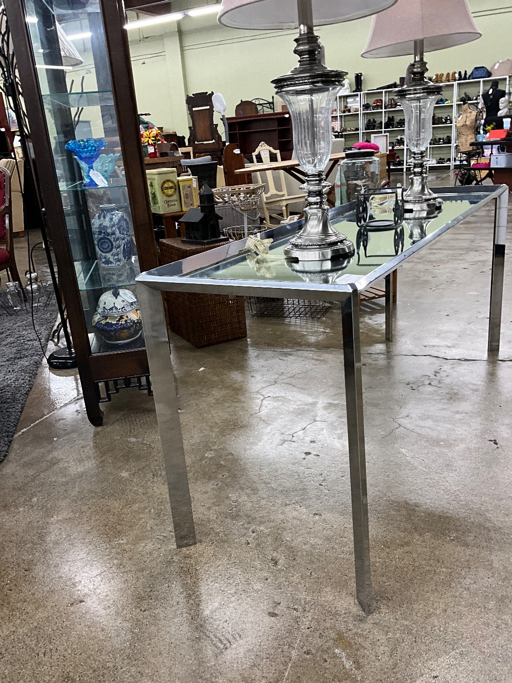 Mirrored Table
