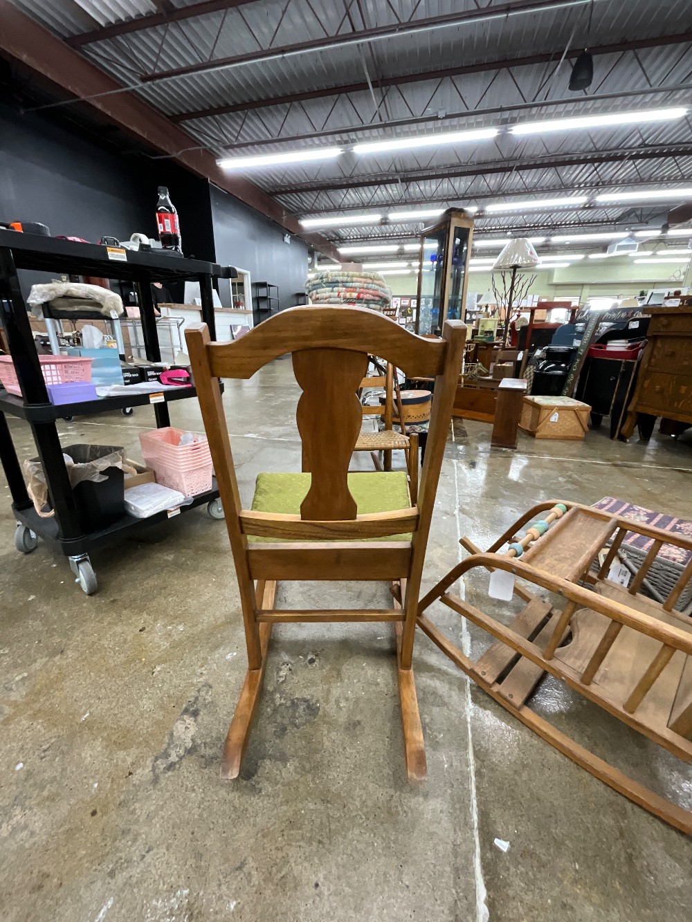 Sm Rocker w/ Green Seat