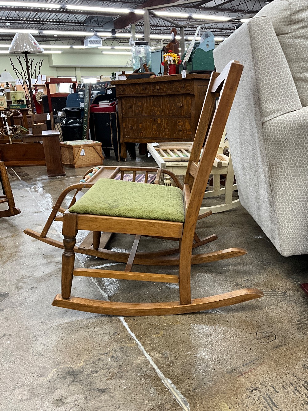 Sm Rocker w/ Green Seat