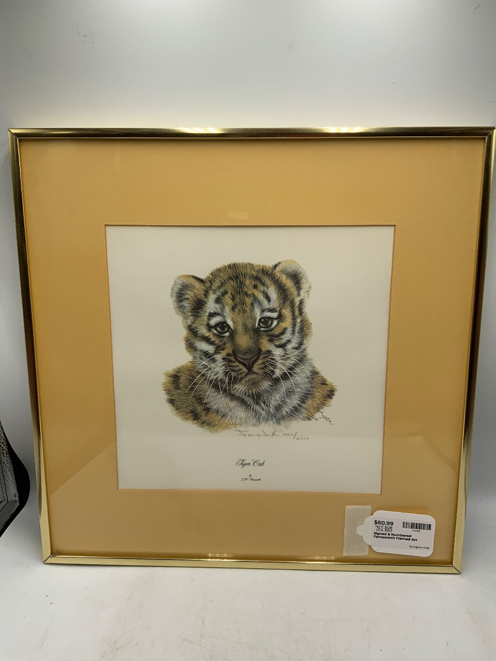 Signed & Numbered Farnsworth Framed Art
