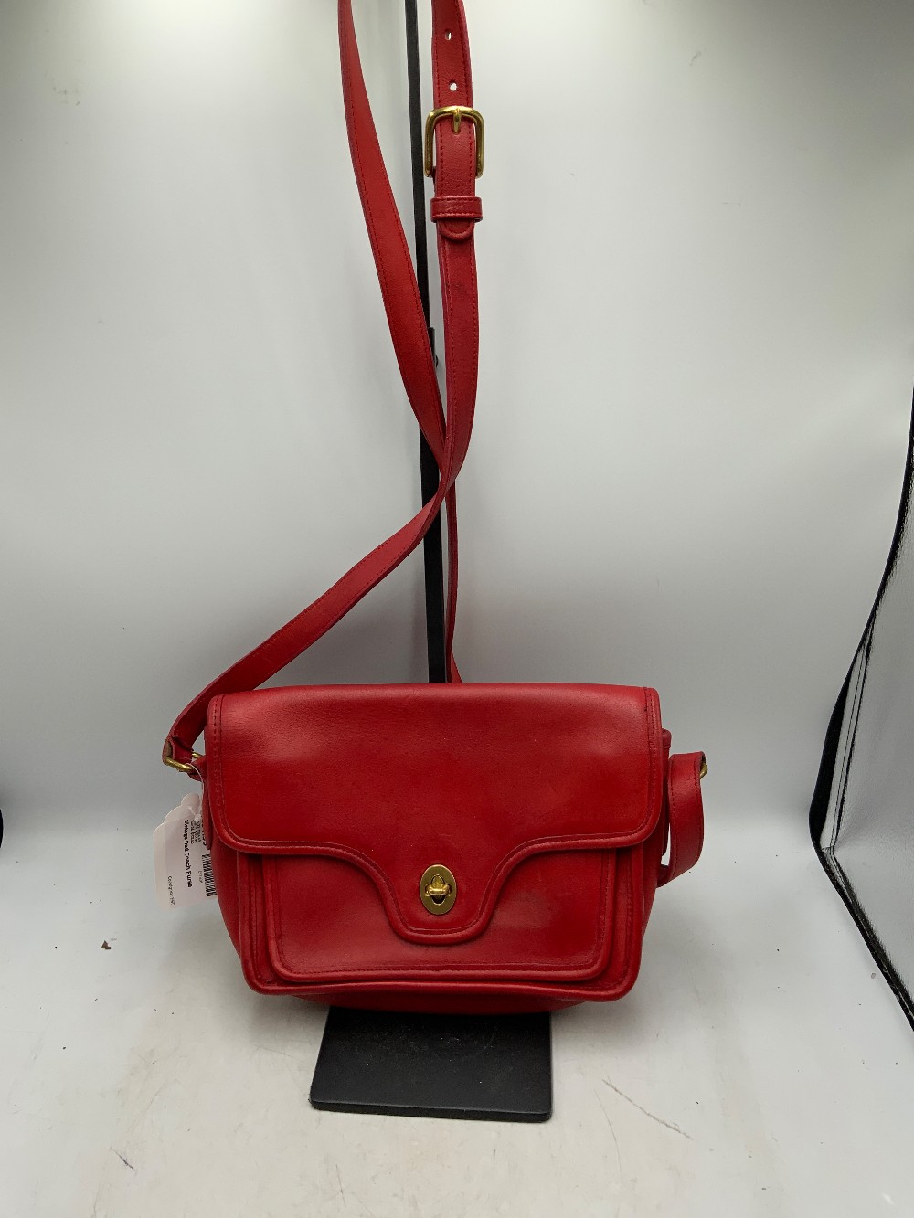 Vintage Red Coach Purse