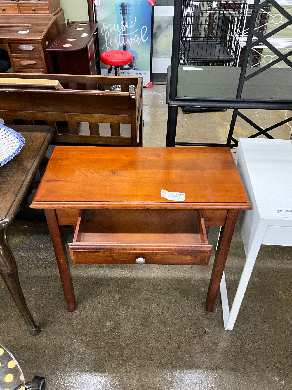 Cherry Red Small Desk