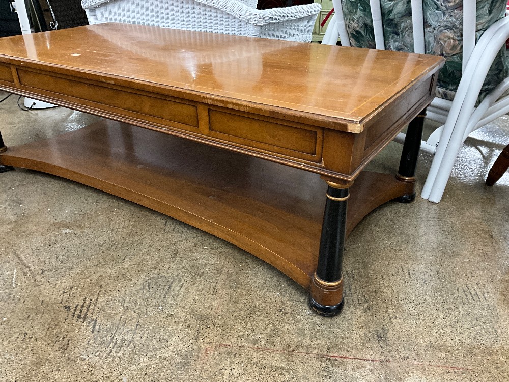 Light Wood Coffee Table