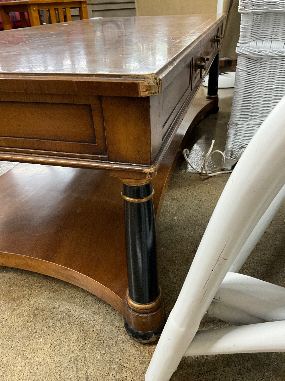 Light Wood Coffee Table