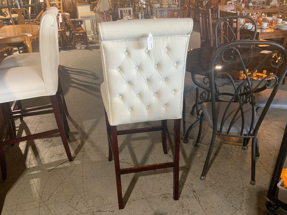 White Barstool