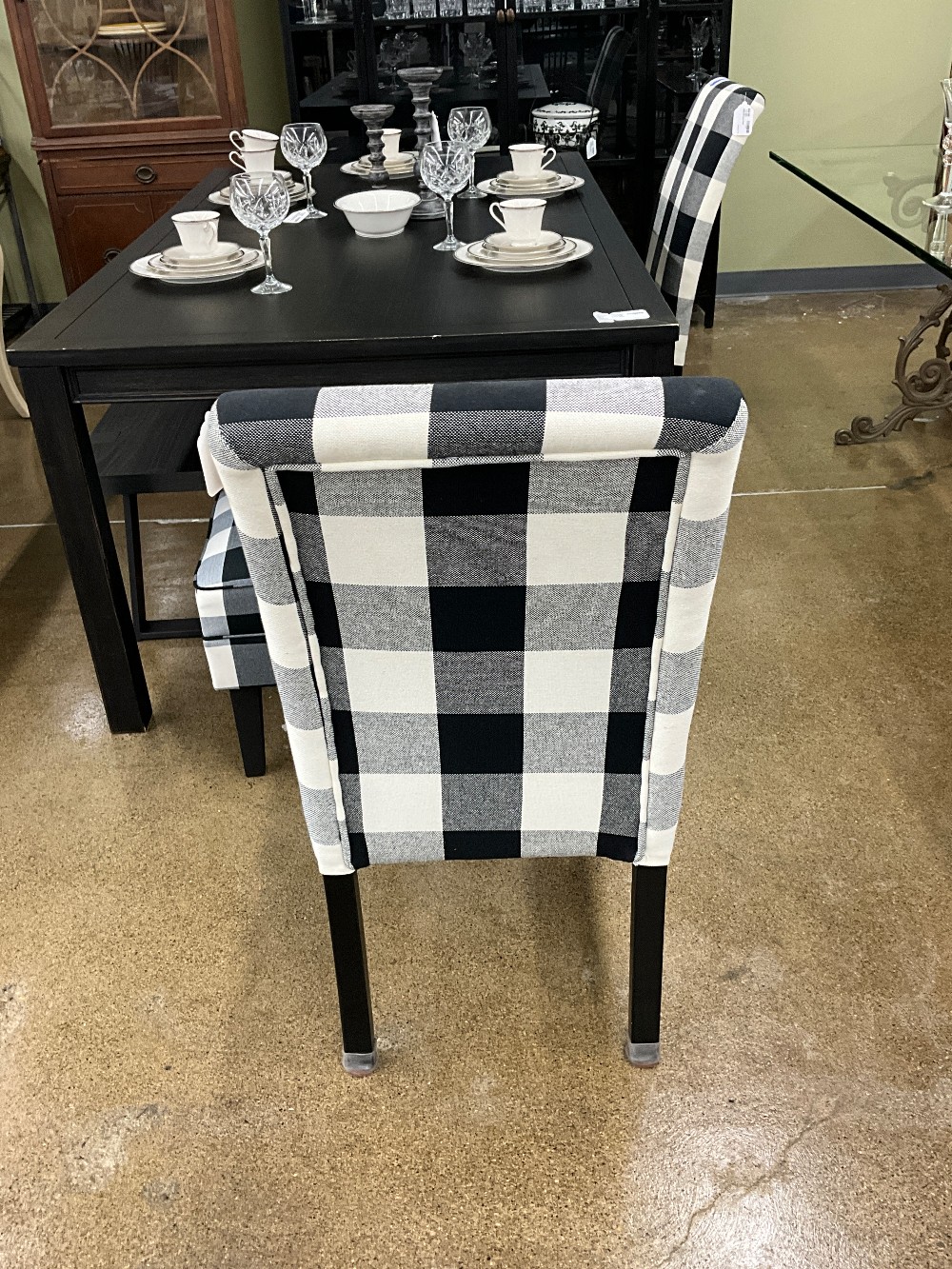 Plaid Dinning Chair