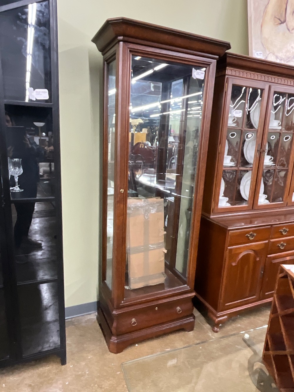 Tall Curio Cabinet
