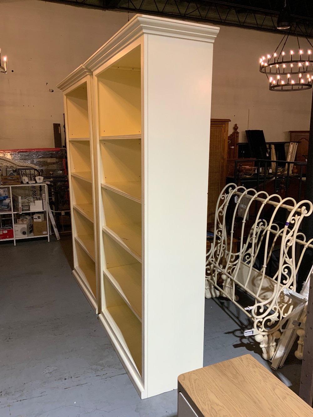 Ballard Designs White Bookcase