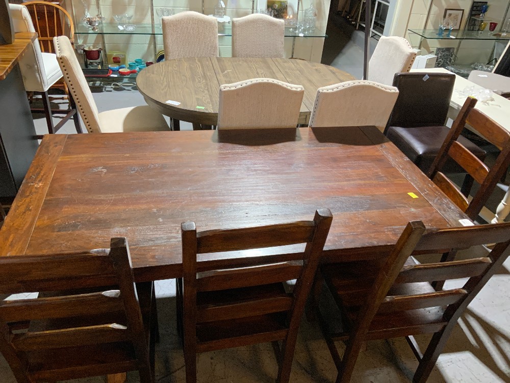 Dining Table w/ 5 Wood Chairs