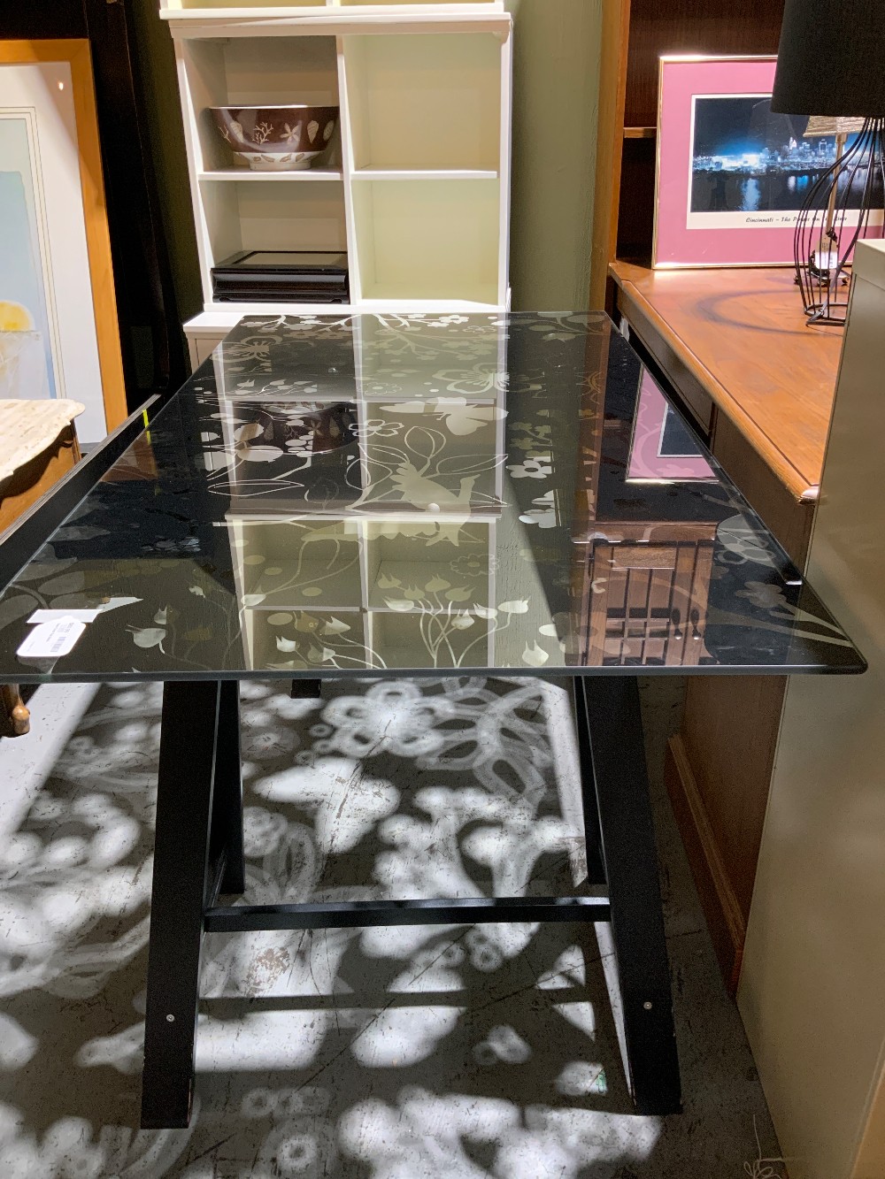 Ikea Glass Top Desk