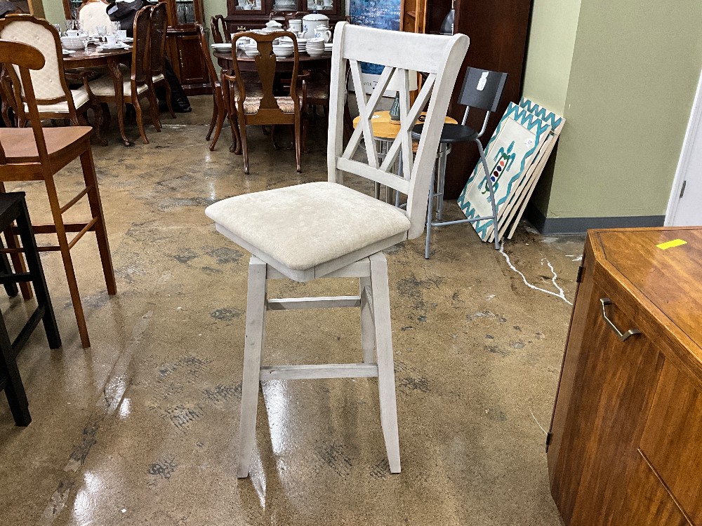 Off White Bar Stool