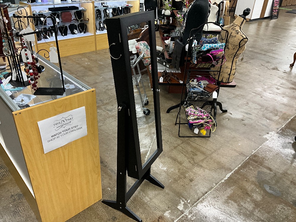 Standing Jewelry Armoire