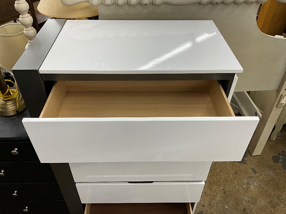 Furniture of America White & Grey Dresser