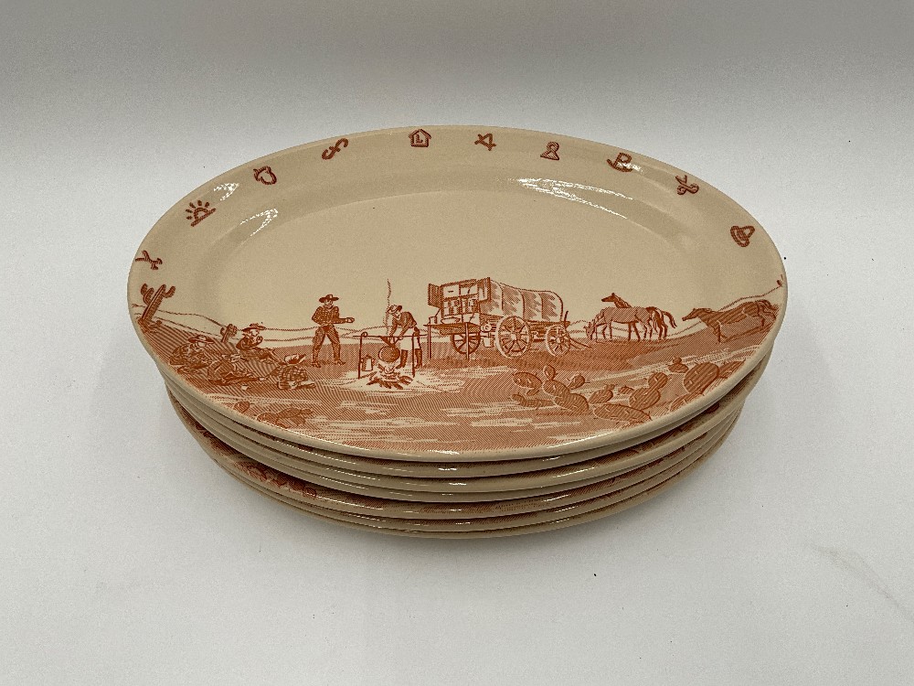 Wallace Chuck Wagon Dinner Set & Serving Pieces