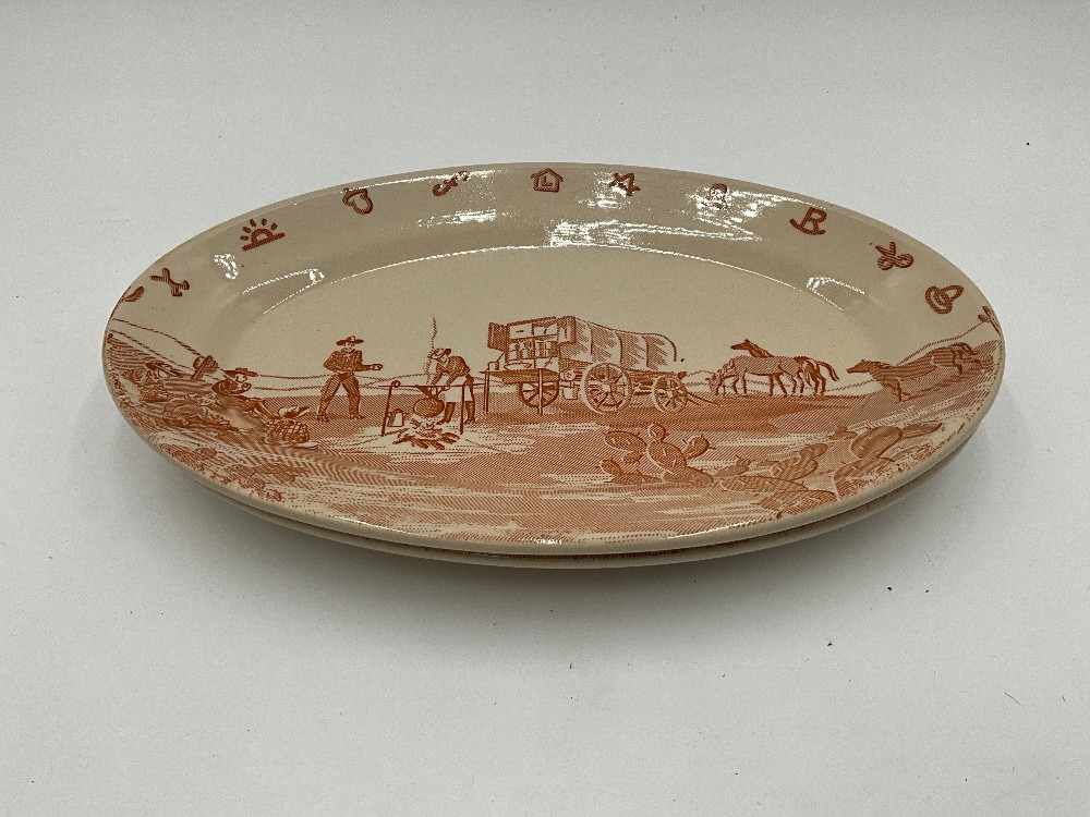 Wallace Chuck Wagon Dinner Set & Serving Pieces