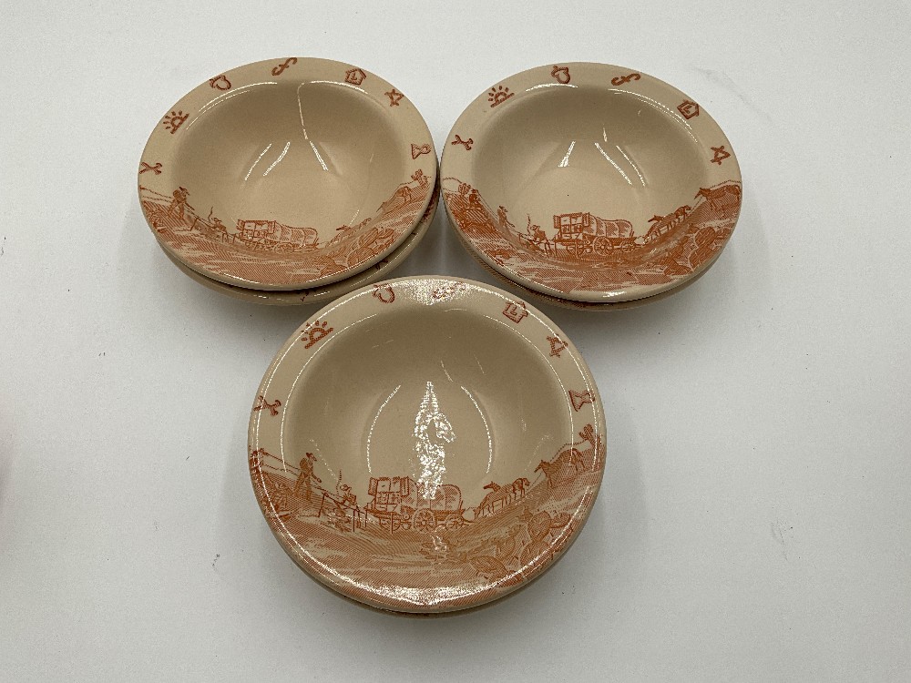 Wallace Chuck Wagon Dinner Set & Serving Pieces