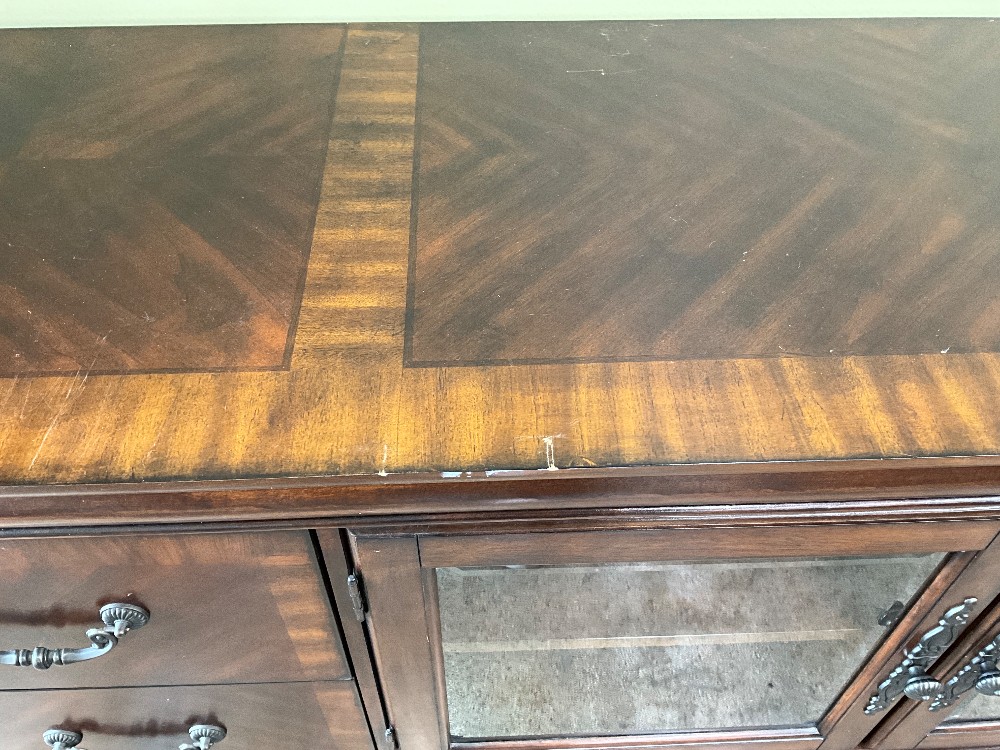 Mahogany Entertainment Center