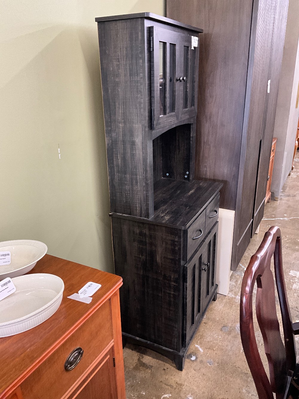 Black Kitchen Stand