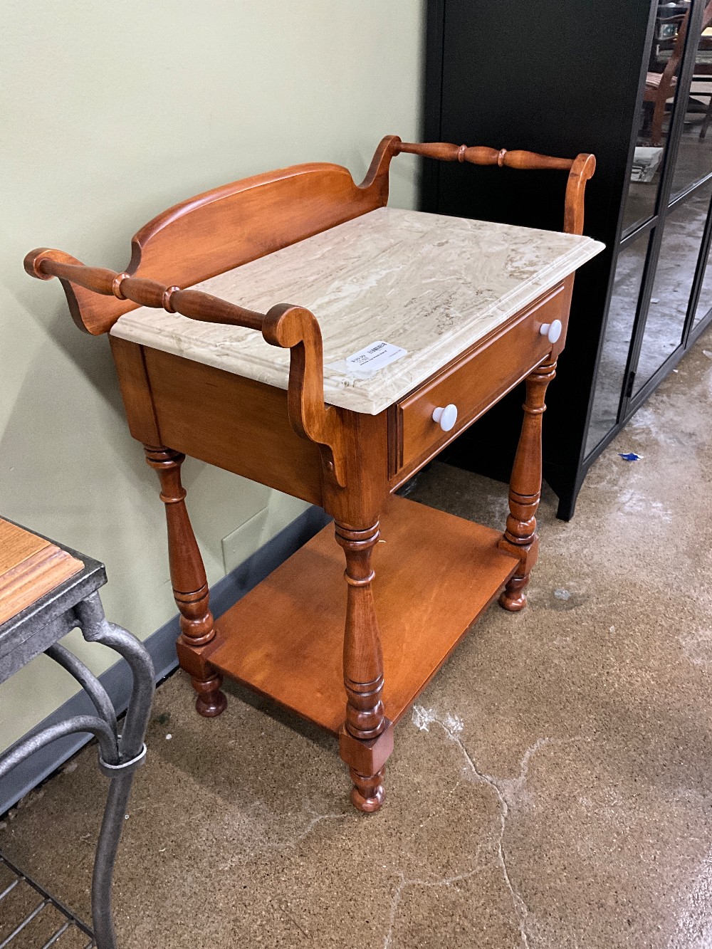 Marble Top Wash Stand