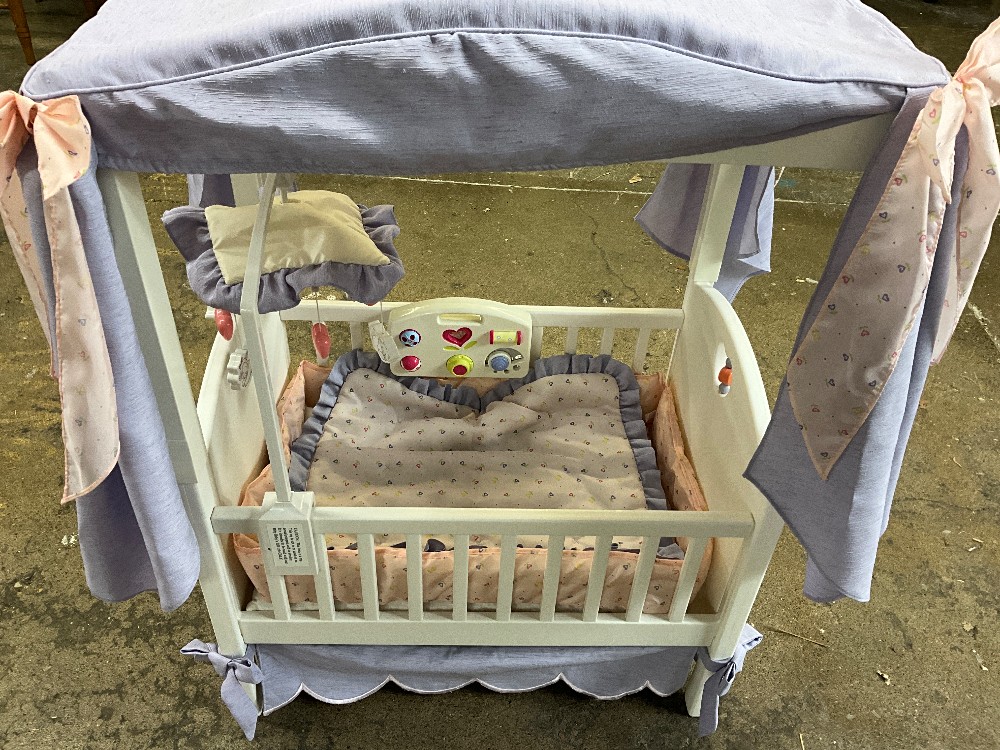 American Girl Bitty Baby Crib W/ Accessories