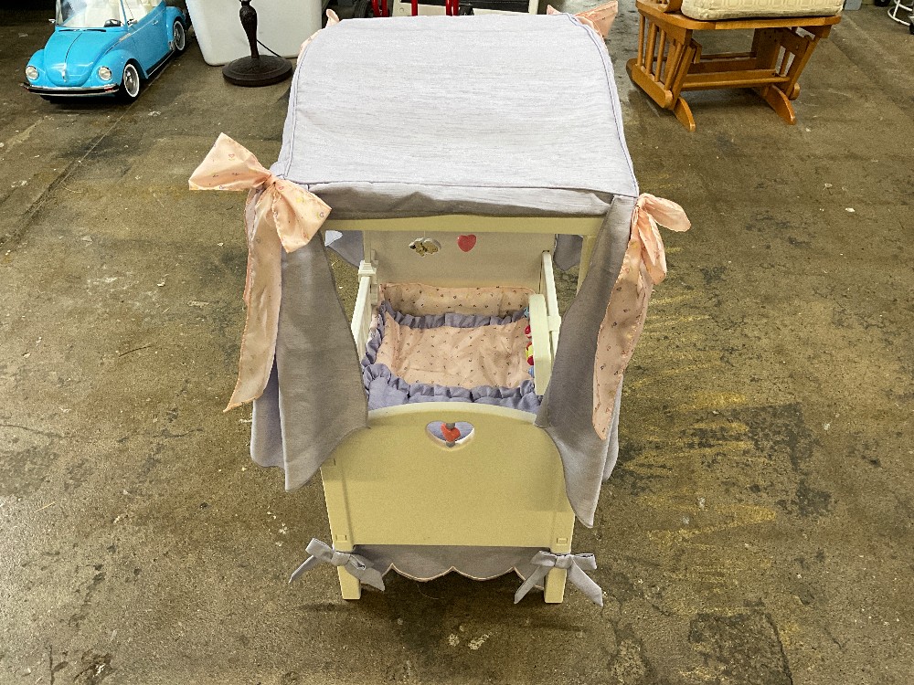 American Girl Bitty Baby Crib W/ Accessories
