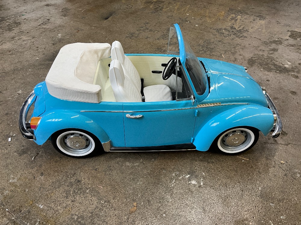 American Girl Blue VW Car -Collectible