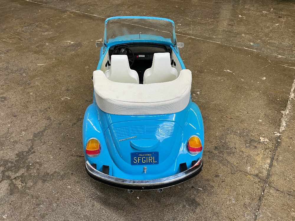 American Girl Blue VW Car -Collectible