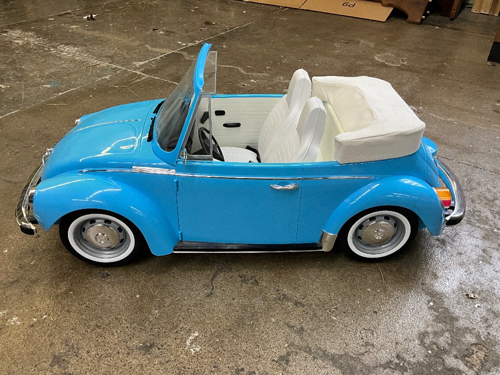 American Girl Blue VW Car -Collectible
