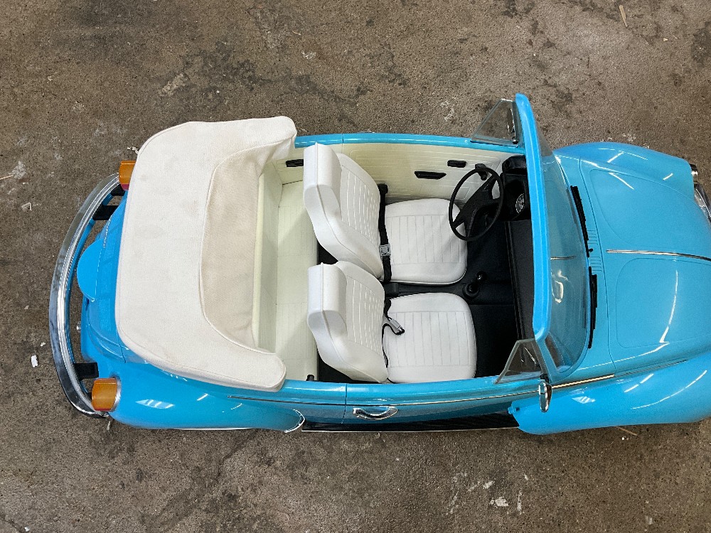 American Girl Blue VW Car -Collectible