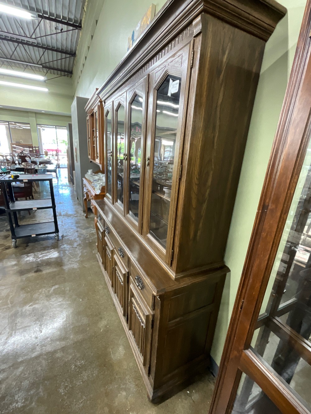 Ethan Allen Hutch 2pc