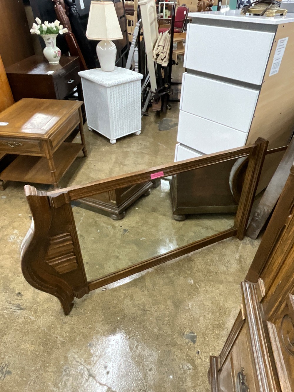 Dresser w/ Two Mirrors