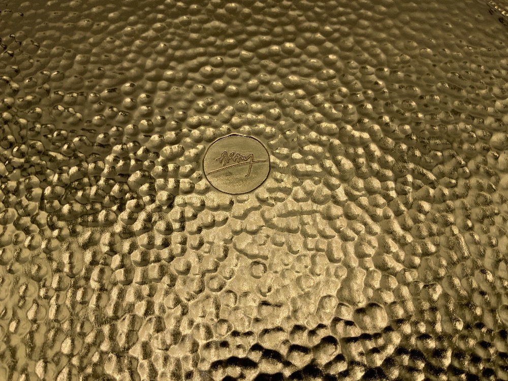 Michael Aram Hammertone Gold Goldtone Charger Plate