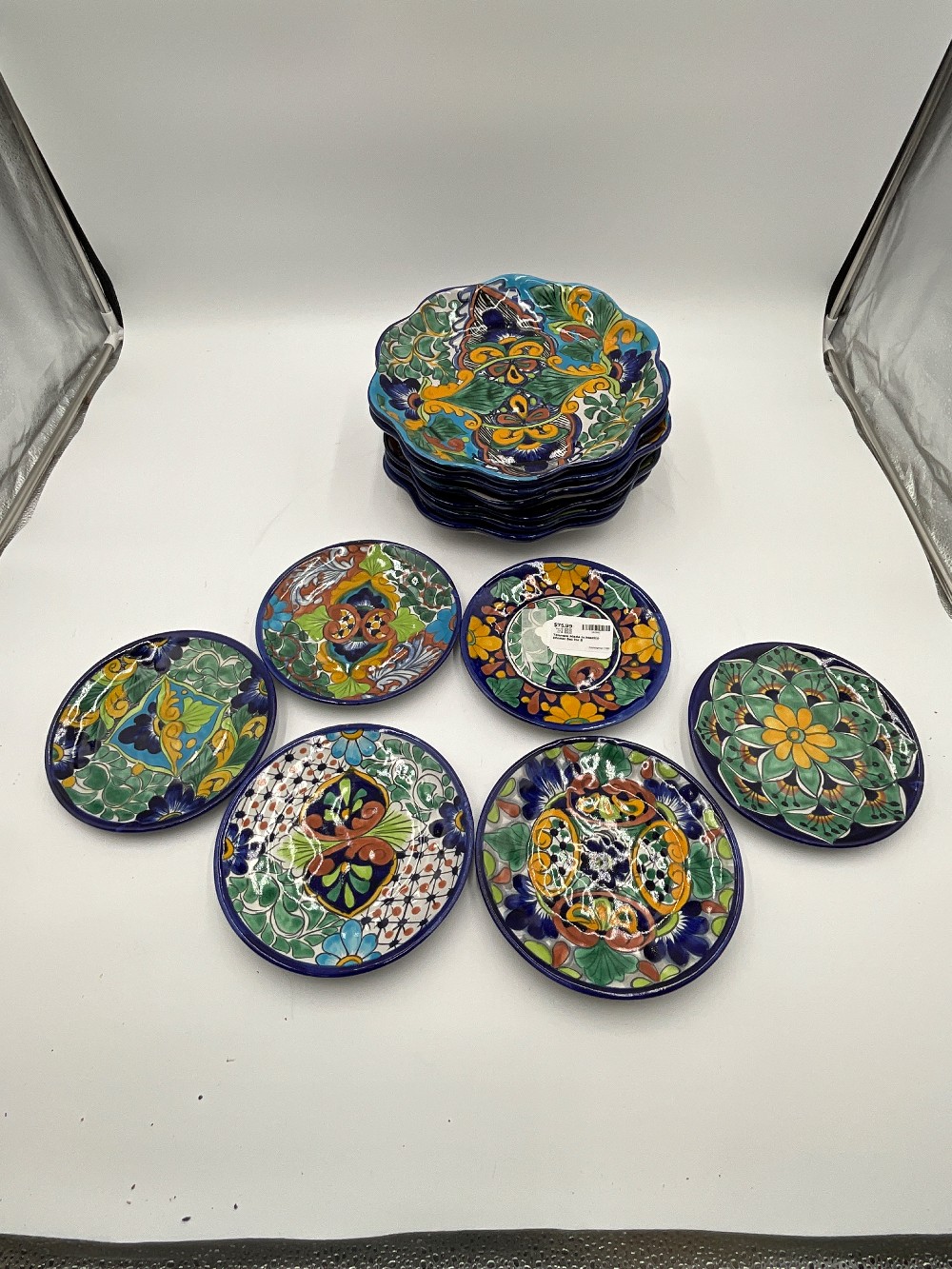 Talavera Made in Mexico Dinner Set for 6