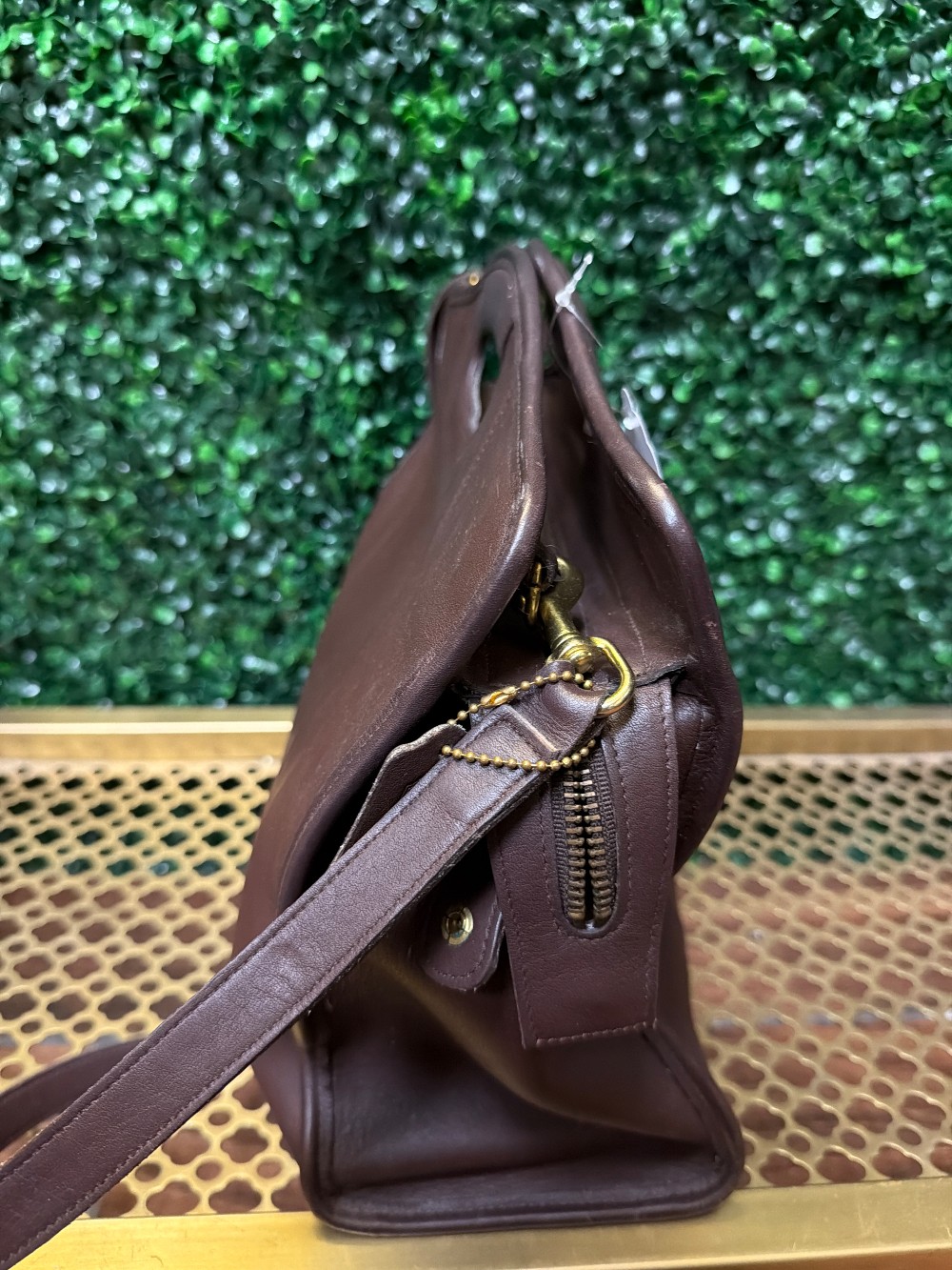 Brown Vtg Coach Handbag