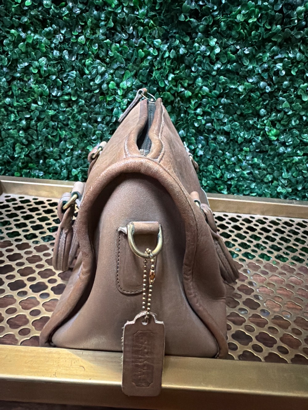 Coach Vintage Brown Madison Satchel Bag