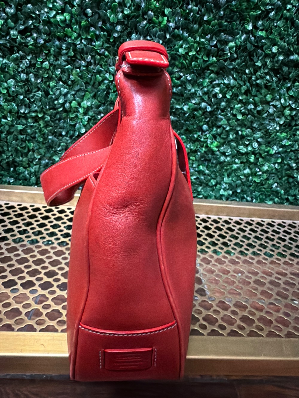 Vintage Red Coach Bag