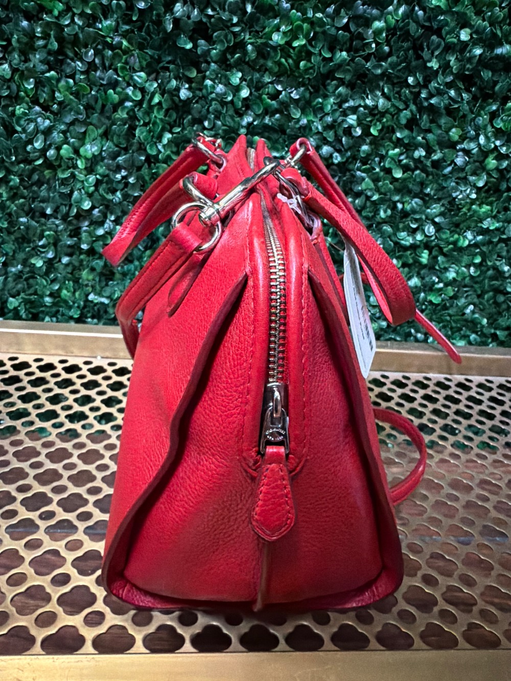 Coach Red Nolita Purse