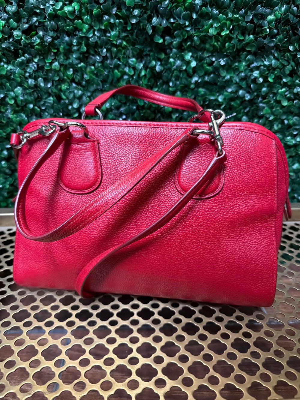 Coach Red Nolita Purse