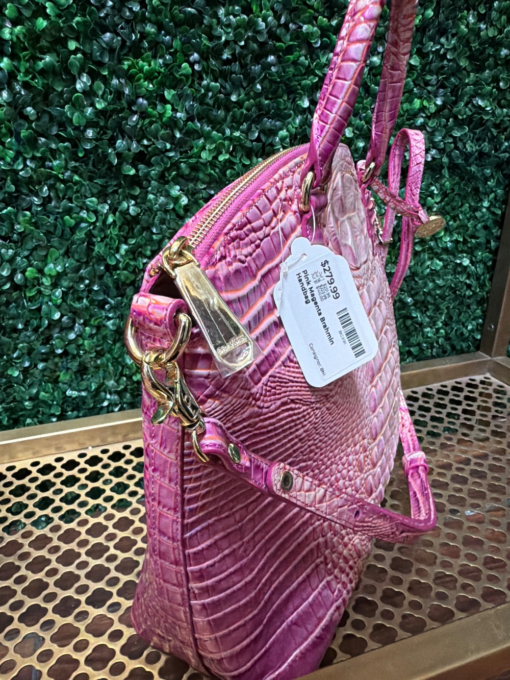 Pink Magenta Brahmin Handbag