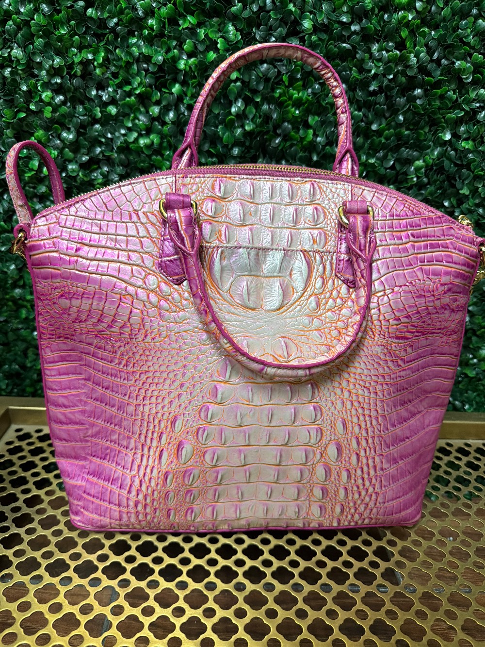 Pink Magenta Brahmin Handbag