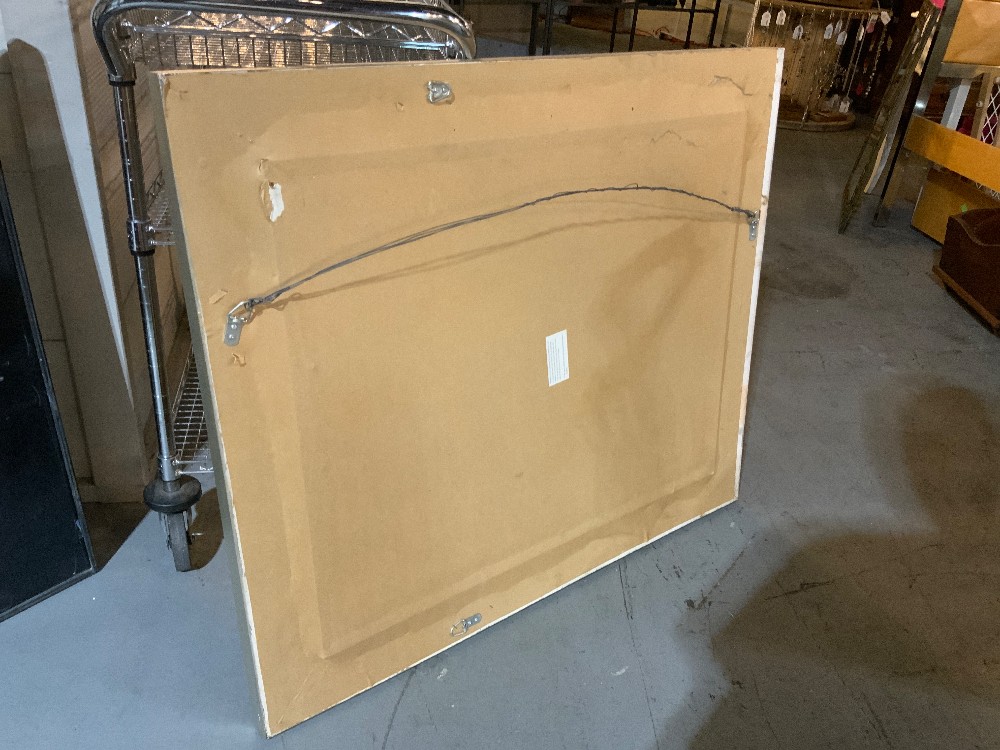 Lg Mirror Gold Frame