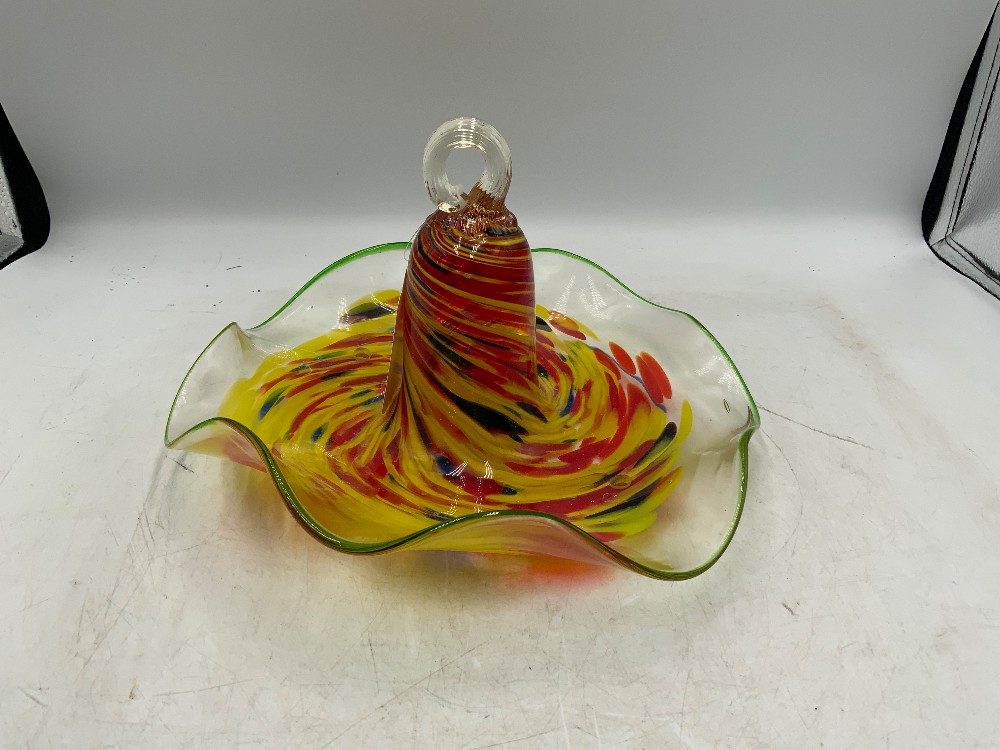 Glass Bird Feeder