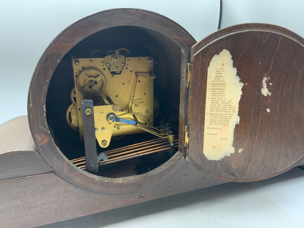 Goldanker Wood Mantle Clock