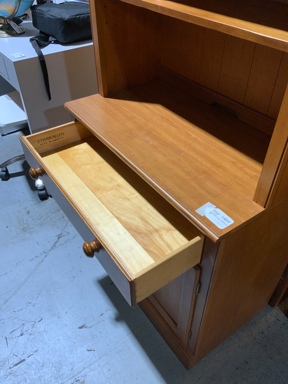 Ethan Allen Chest w/ Bookcase Top