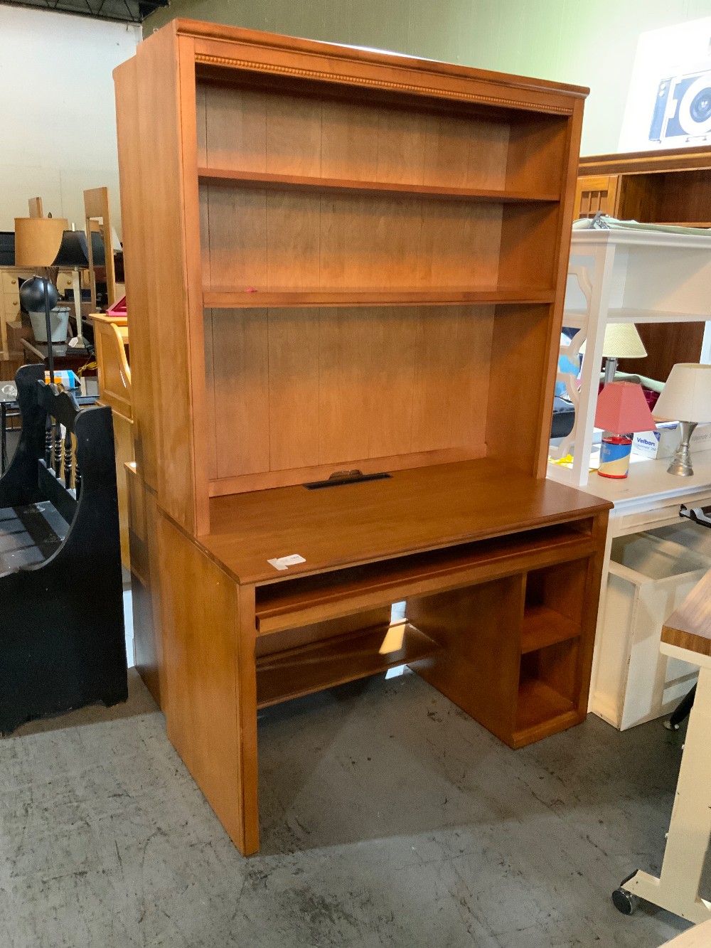 Ethan Allen Desk w/ Hutch Top