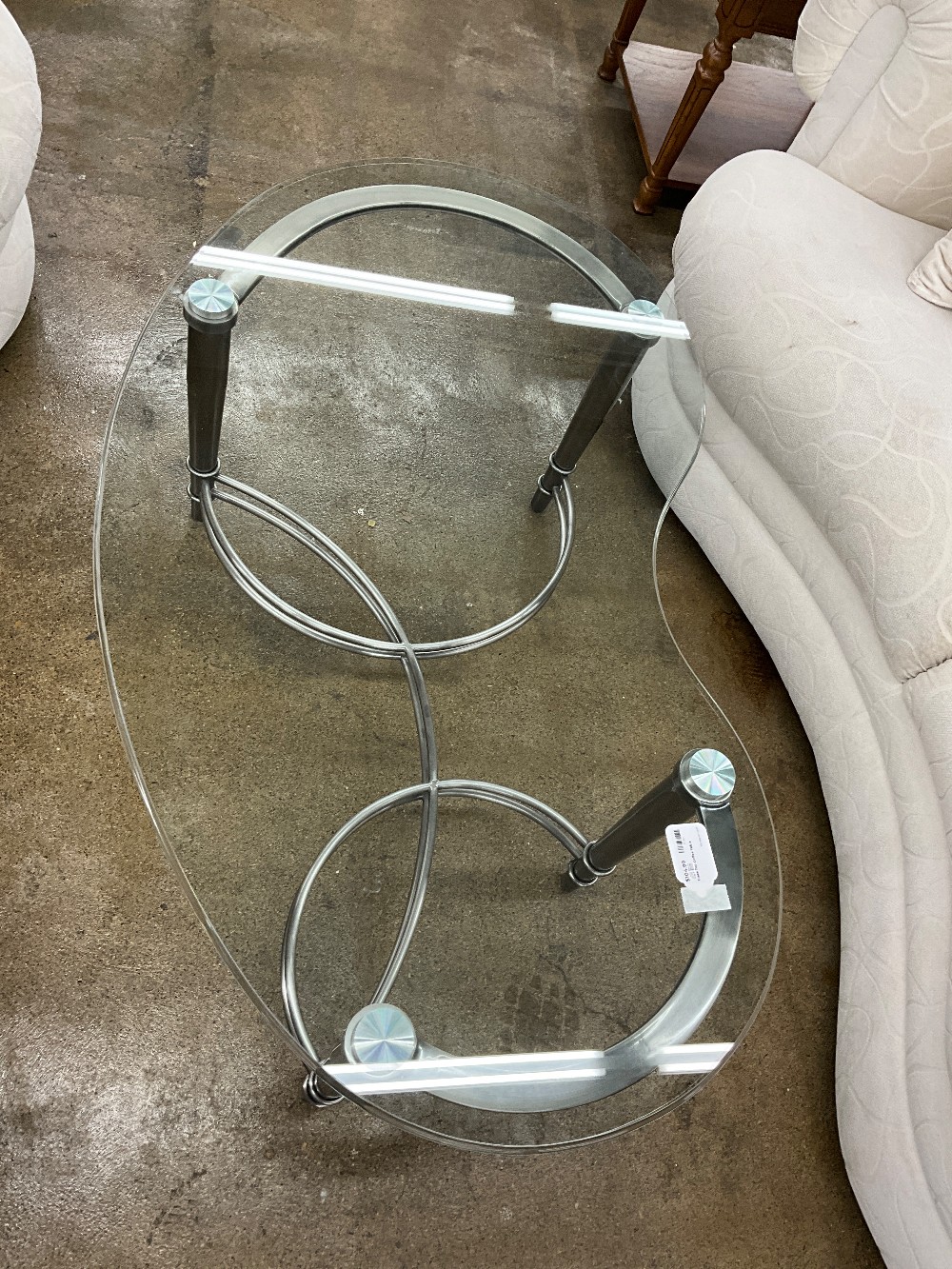 Glass Top Coffee Table
