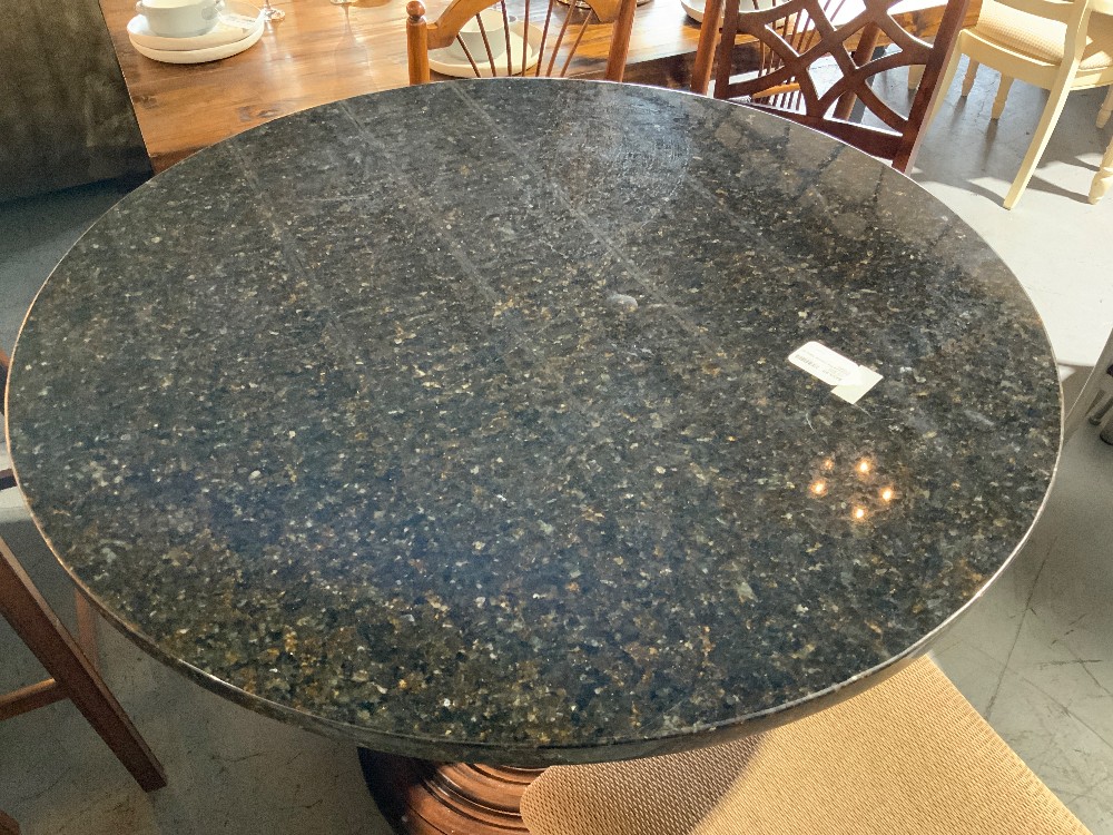 Furniture Fair Granite Table w/ 2 Chairs